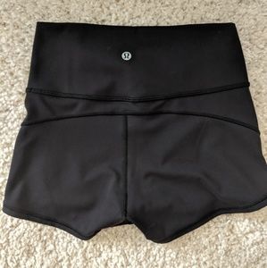 Lululemon Black In Movement Shorts